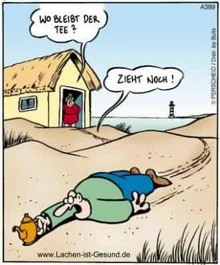 Wo bleibt der Tee? - Der zieht noch.... Wo bleibt der Tee? - Der zieht noch....